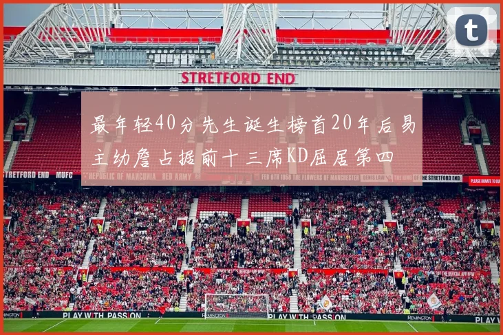最年轻40分先生诞生榜首20年后易主幼詹占据前十三席KD屈居第四